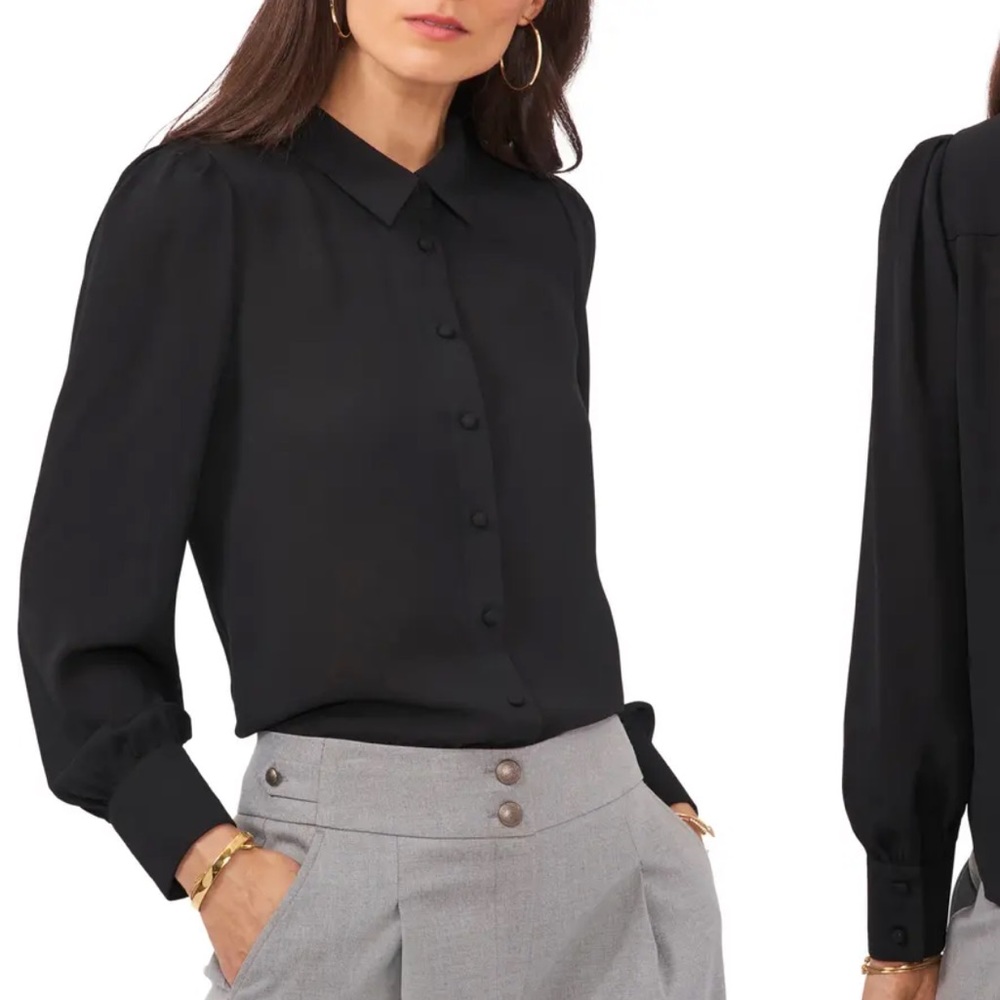 COPY - Puff Sleeve Button-Up Shirt
VINCE CAMUTO